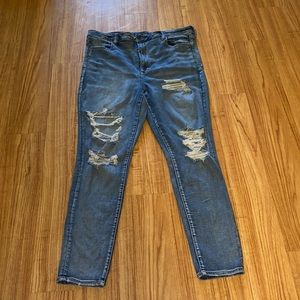 American eagle, high waisted jegging
